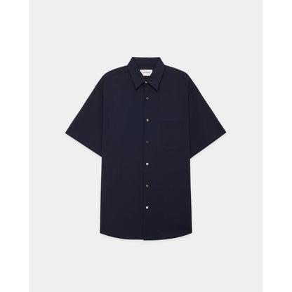 MARKAWARE  ORGANIC WOOL 2/80 TROPICAL COMFORT FIT S/S SHIRT