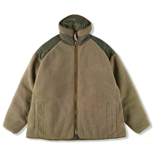 is-ness REVERSIBLE FLEECE DOWN JACKET is-ness×TAION