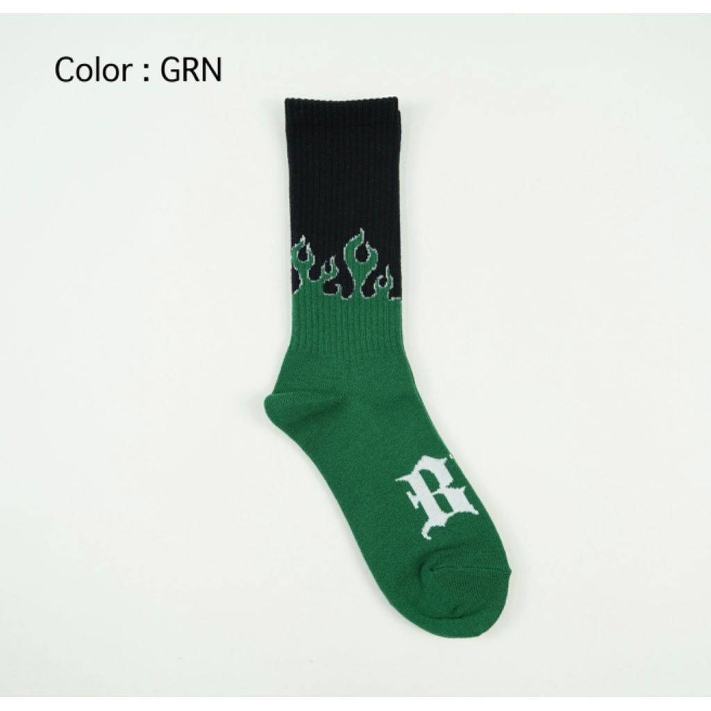 BOKU HA TANOSII ／ BOKUTANO SOCKS "Flames"