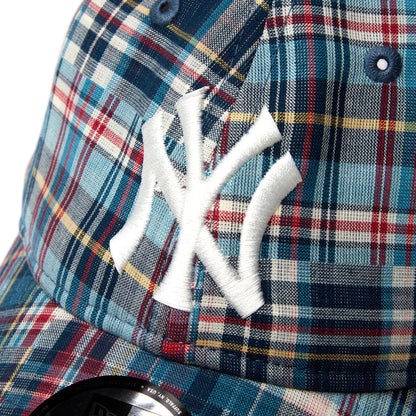 NEW ERA 9TWENTY MLB Patchwork ニューヨーク・ヤンキース マドラスチェック