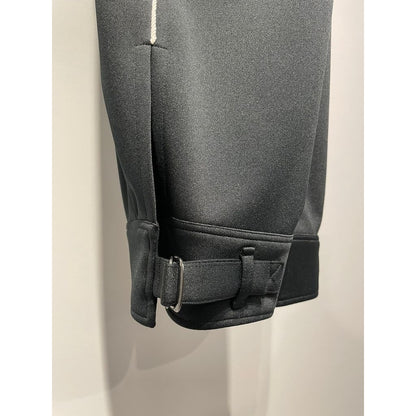 Ground Y POLYESTER SMOOTH PIPING WIDE PANTS