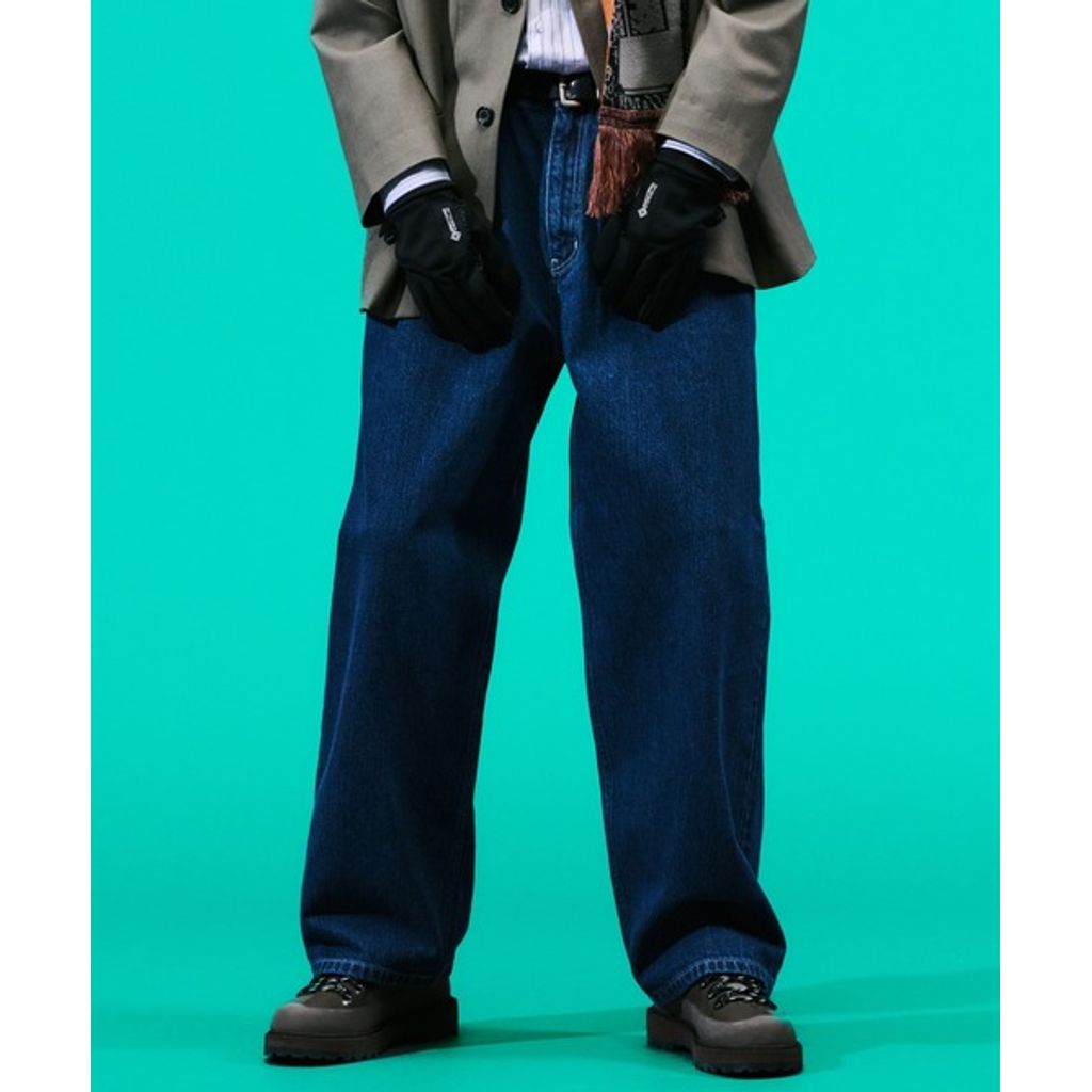 BAL 12OZ STRAIGHT LEG 5P WASHED JEAN