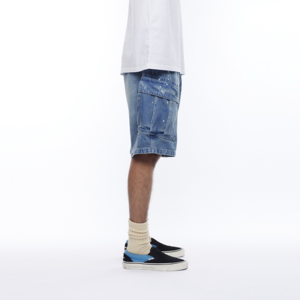 Liberaiders DENIM 6POCKET SHORTS