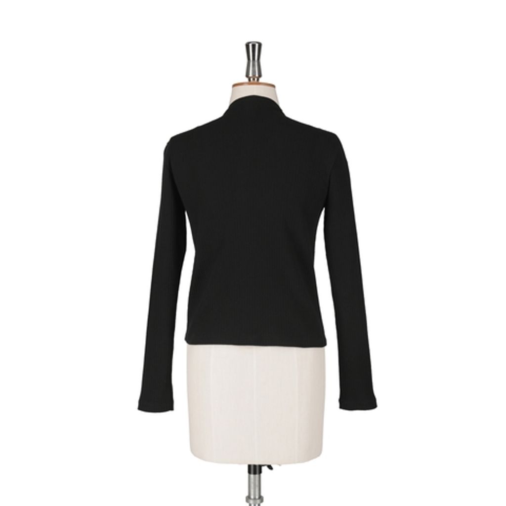 ORCIVAL OR-C0424 VRI_MOCK NECK CARDIGAN 26AW