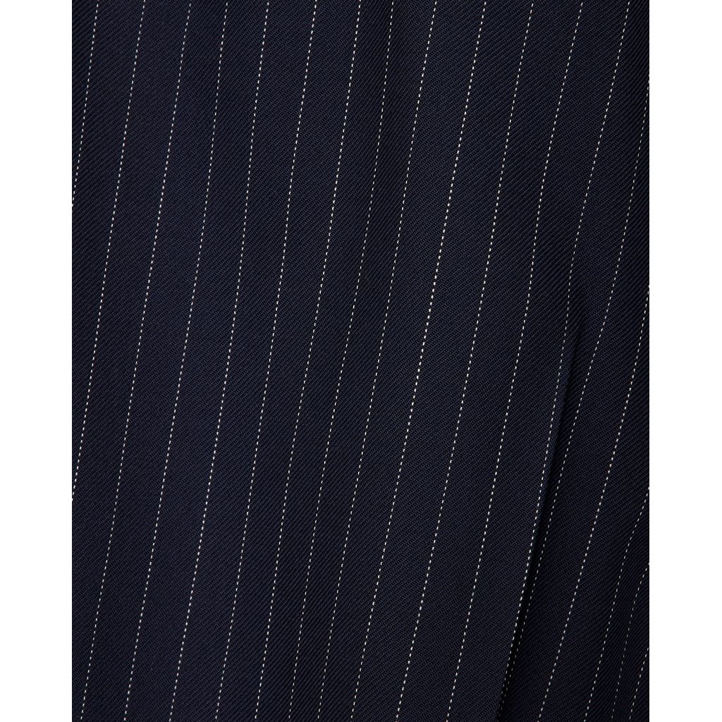 marka Recycled Polyester Non-Mulesed Wool Gabardine Two Tuck Military Trousers