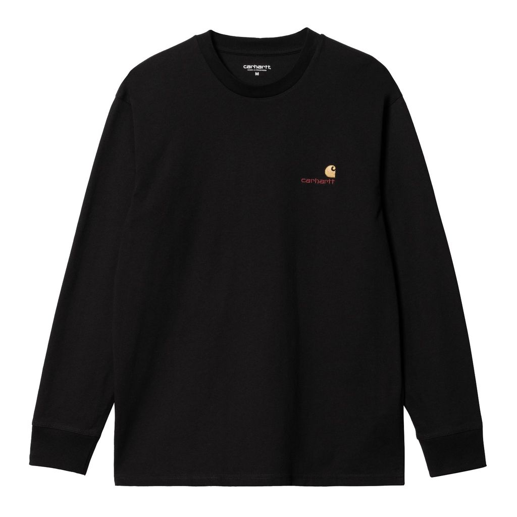 CARHARTT WIP  L/S AMERICAN SCRIPT T-SHIRT