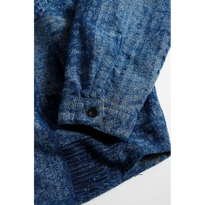 FDMTL BORO JAQUARD HAORI SHIRT RINSE