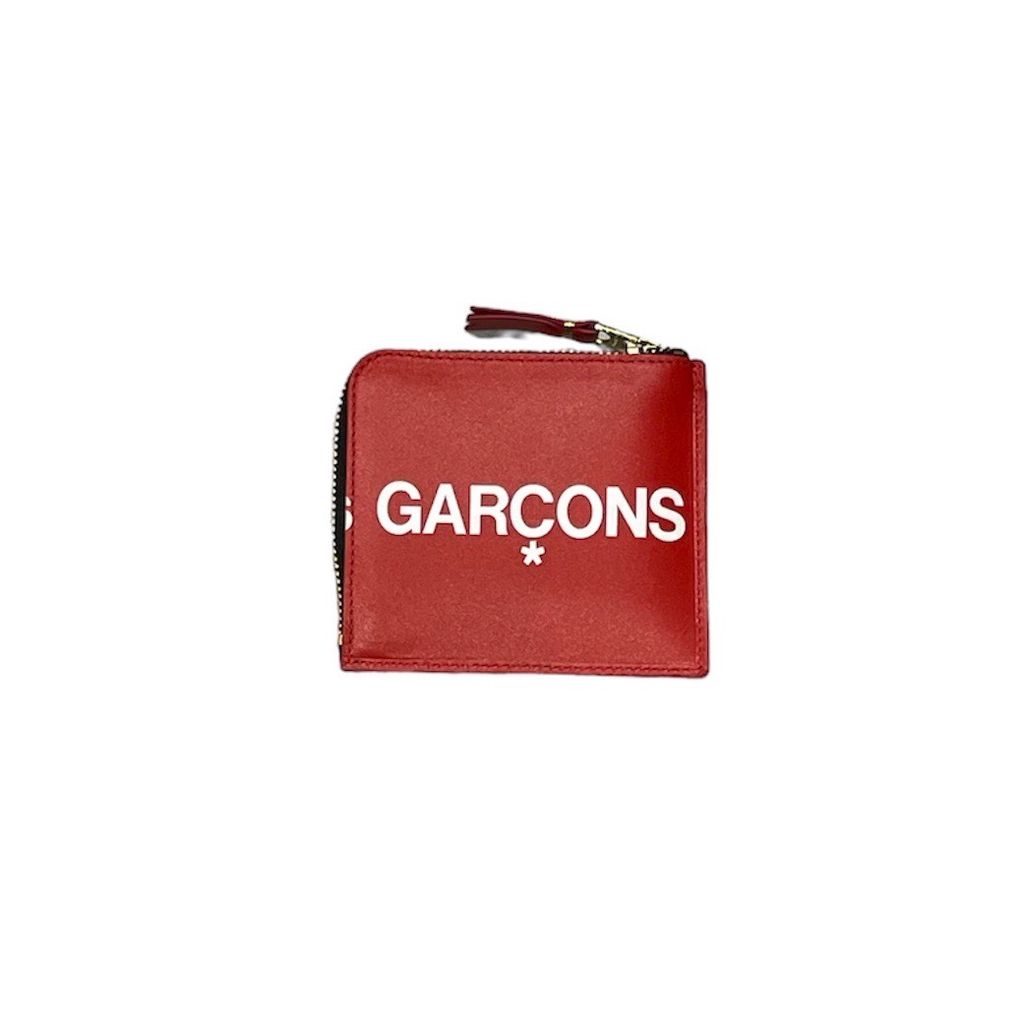 Wallet COMME des GARCONS CDG WALLET Huge Logo Red