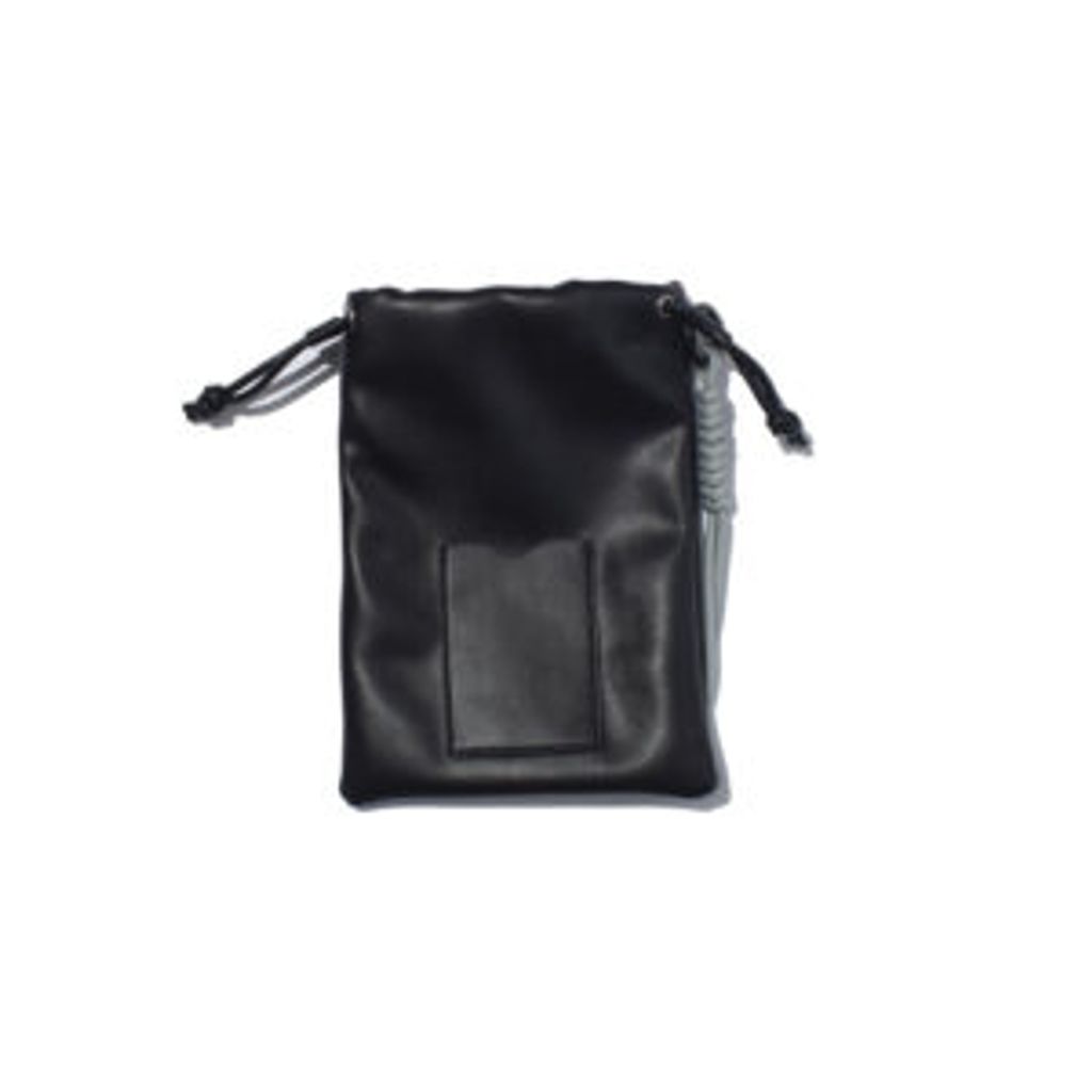 F/CE. TECH LEATHER EYELET POCHETTE