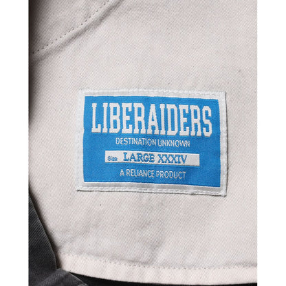 Liberaiders HANDWRITING PRINT CHINO SARROUEL PANTS