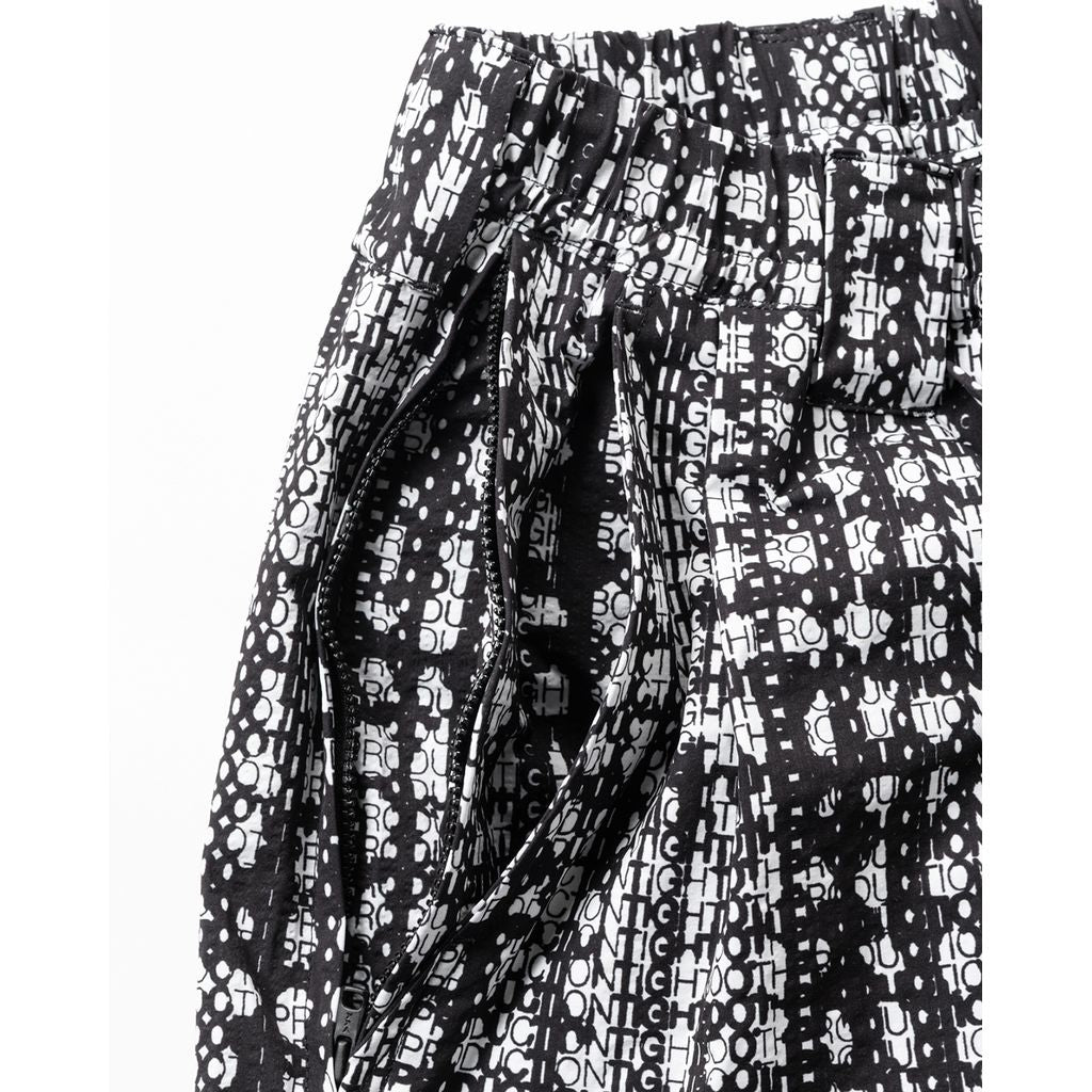 TIGHTBOOTH  BLEEDING LOGO BALLOON PANTS SS26-B03