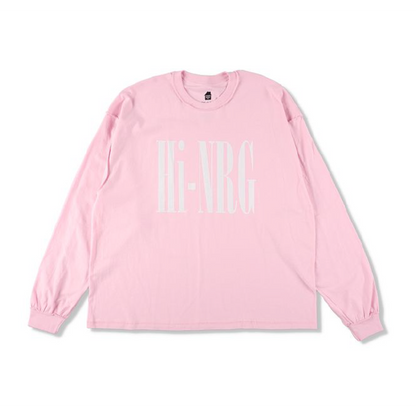 ISNESS MUSIC HI-NRG LONG SLEEVE T-SHIRT