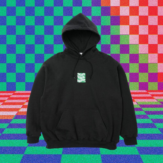 HOMBRENINO  PULLOVER HOODIE (VACUUM)black