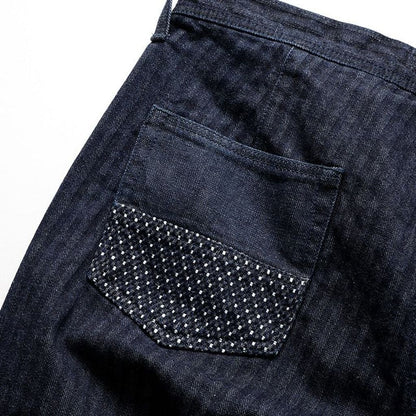 FDMTL PATCHWORK PANTS RINSE