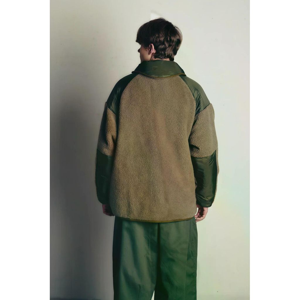 is-ness REVERSIBLE FLEECE DOWN JACKET is-ness×TAION