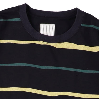S.F.C SUPER BIG STRIPE  LS  TEE (W/DRAWSTRINGS)
