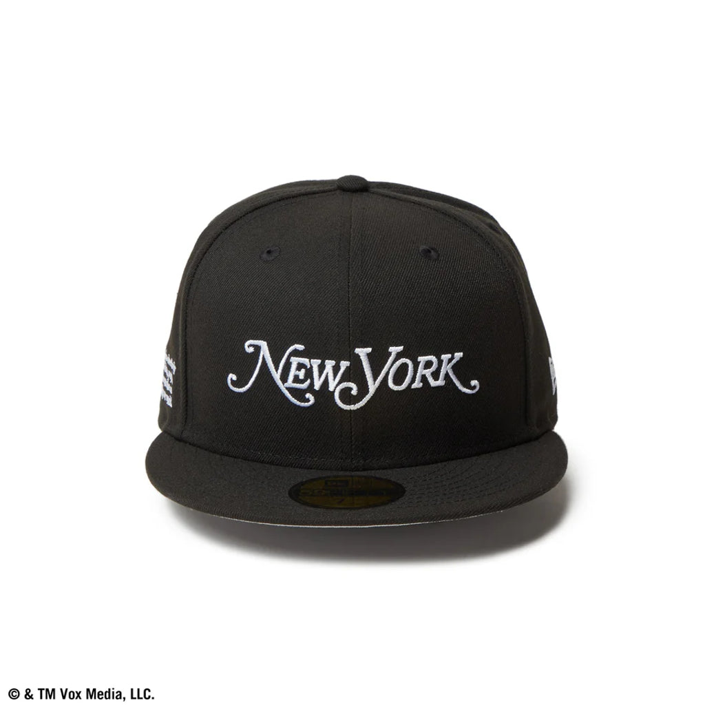 NEW ERA  59FIFTY New York Magazine ブラック × スノーホワイト