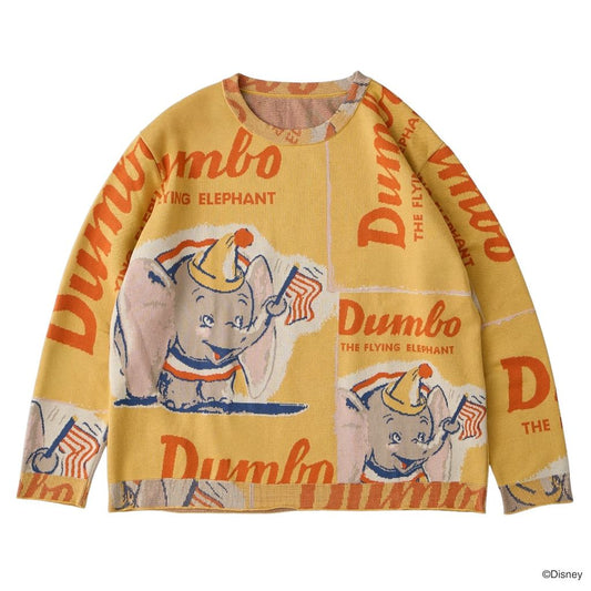 PORTER CLASSIC DISNEY VP / PC KNIT COLLECTION CREWNECK / DUMBO