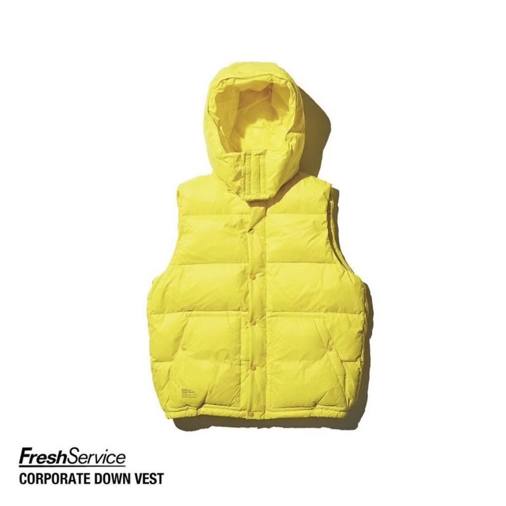 FreshService “CORPORATE DOWN VEST” – MAROON WEBSTORE