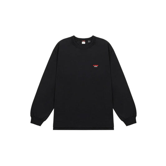 NANGA ECO HYBRID BOX LOGO EMBROIDERY L/S TEE NW2411-1G803