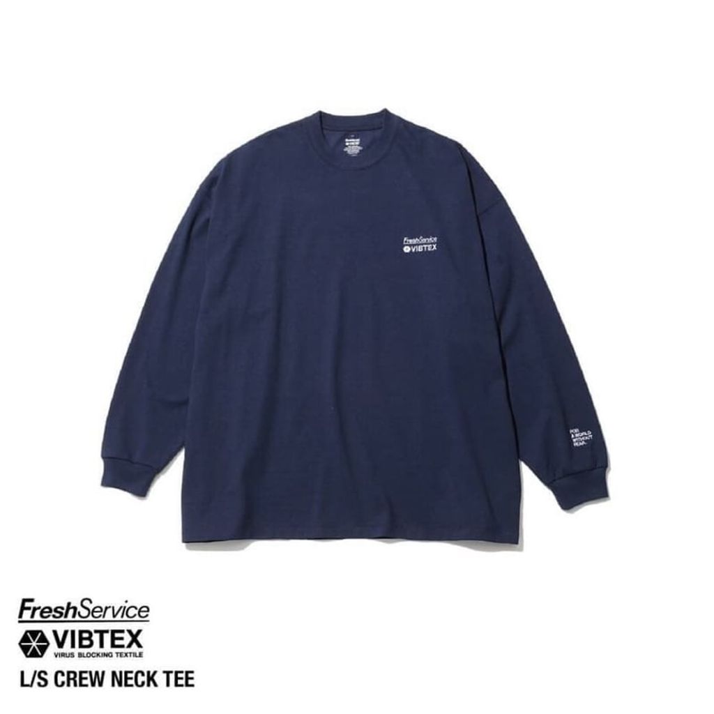 VIBTEX for FreshService "L/S CREW NECK TEE"