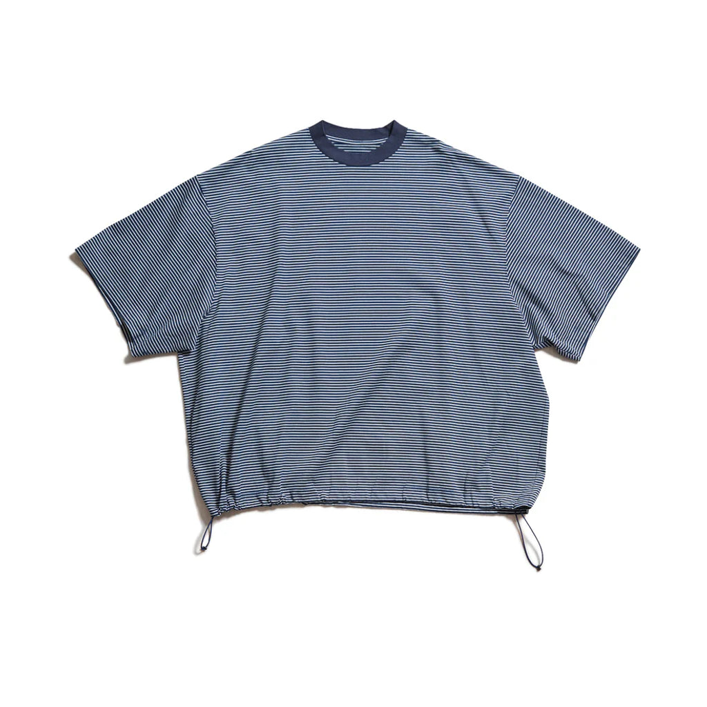 is-ness BALLOON BORDER SHORT SLEEVE T-SHIRT