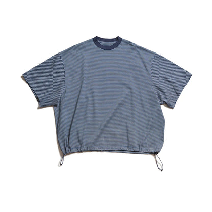 is-ness BALLOON BORDER SHORT SLEEVE T-SHIRT