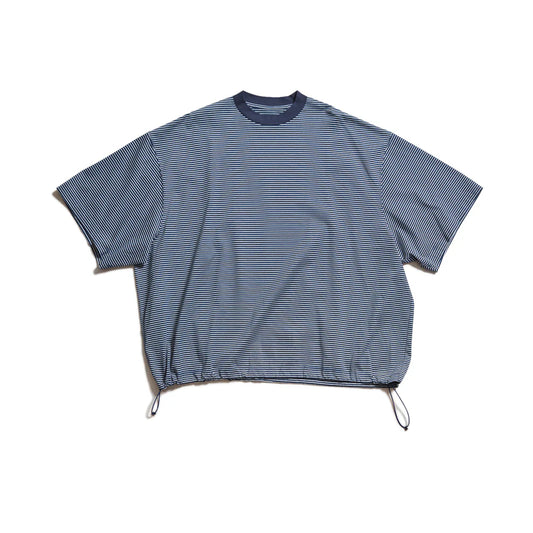 is-ness BALLOON BORDER SHORT SLEEVE T-SHIRT