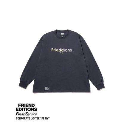 FreshSevice × FRIEND EDITIONS CORPORATE L/S TEE "FE NY"
