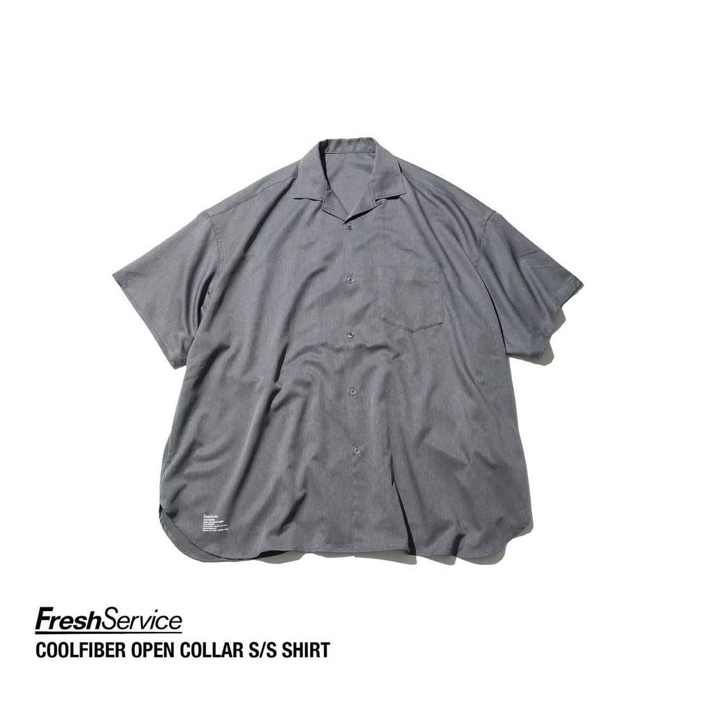 FreshService "COOLFIBER OPEN COLLAR S/S SHIRT"