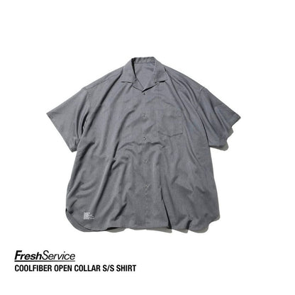 FreshService "COOLFIBER OPEN COLLAR S/S SHIRT"