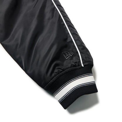 NEW ERA ナイロン バーシティージャケット ロサンゼルス・ドジャース ブラック