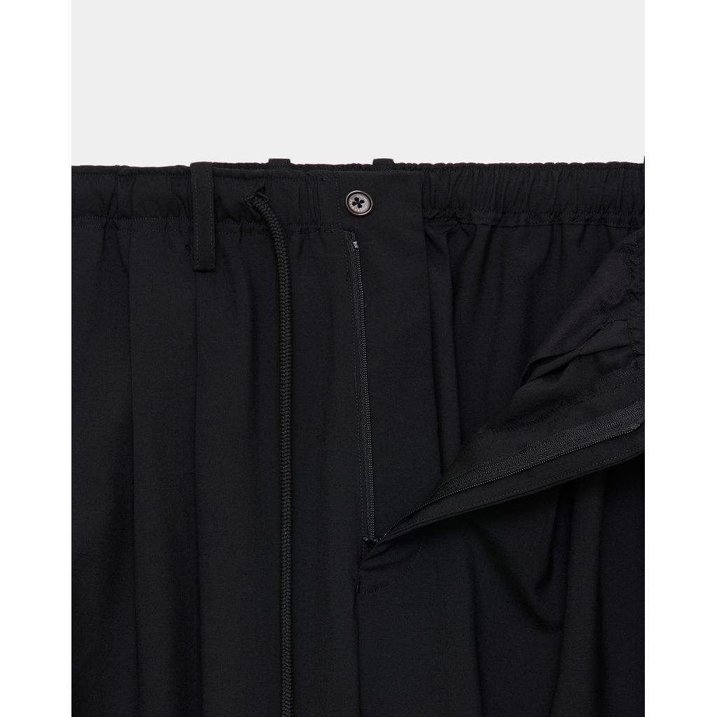 MARKAWARE   ORGANIC WOOL 2/80 TROPICAL TRIPLE PLEATED EASY TROUSERS