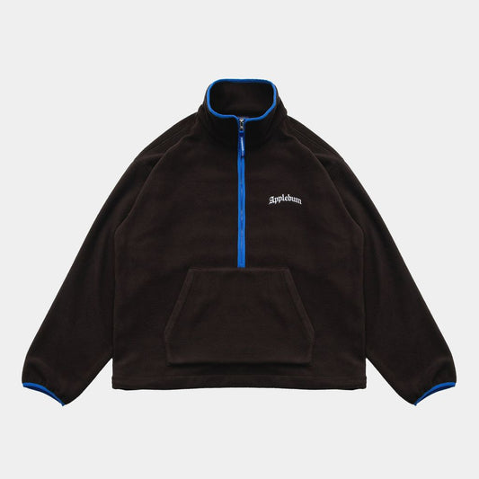 APPLEBUM FLEECE HALF ZIP JACKET [BROWN] / 2420616