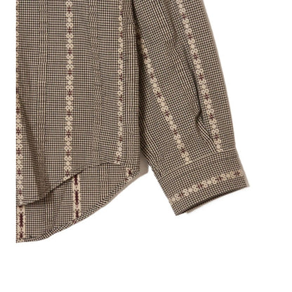 SUGARHILL DOBBY OPEN COLLAR SHIRT