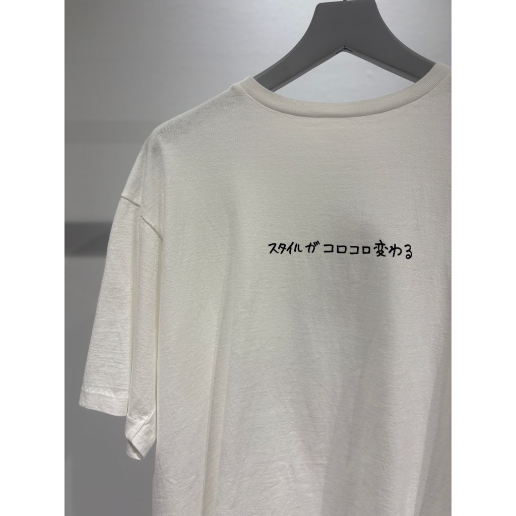YAECA　丸胴Tシャツ　Ken Kagami 35010