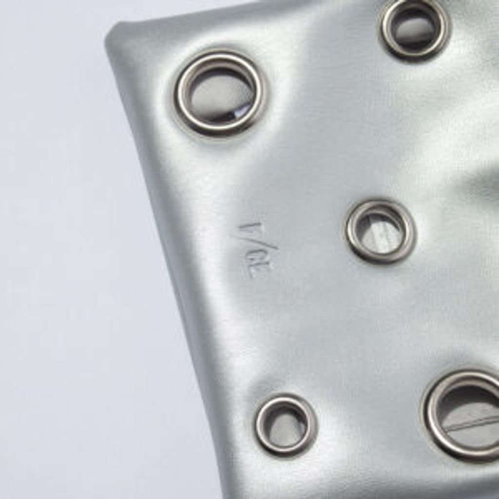 F/CE. TECH LEATHER EYELET POCHETTE