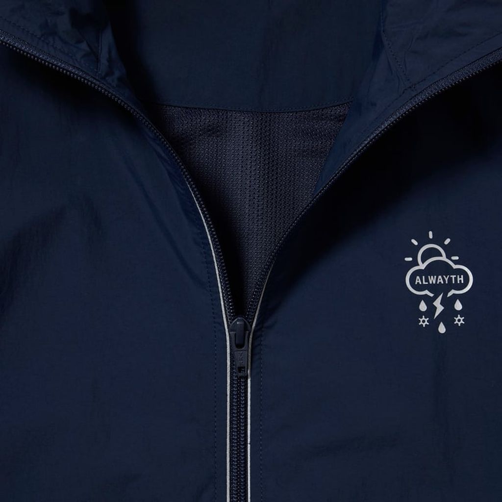 ALWAYTH / TRAINING JACKET ＆ PANTS SET / REFLECT PRINTED / NAVY