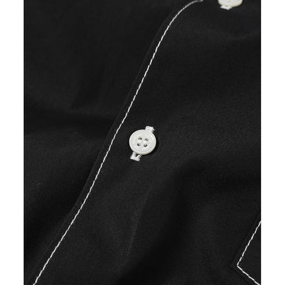 COMME des GARCONS HOMME COTTON TYPEWRITER HALF SLEEVE SHIRT
