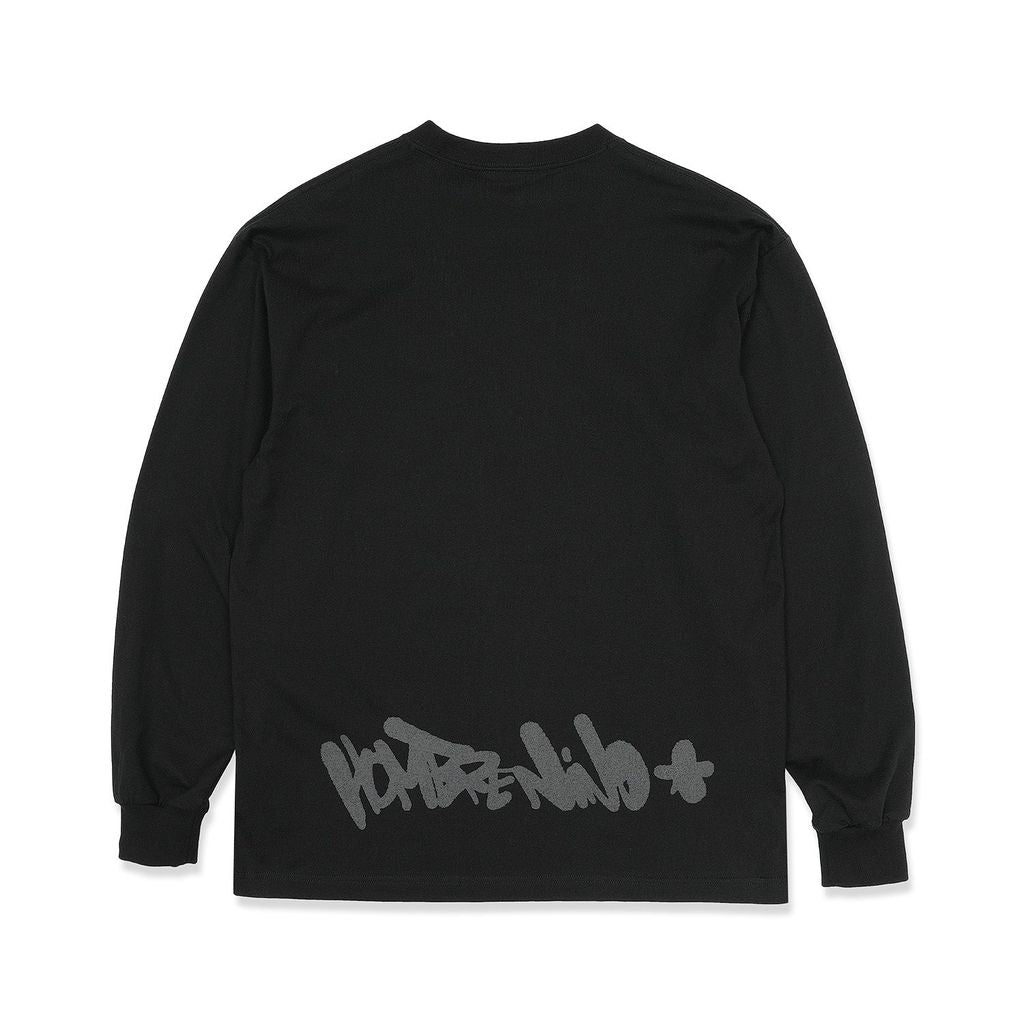 HOMBRENINO L/S PRINT TEE (FAT CAP)