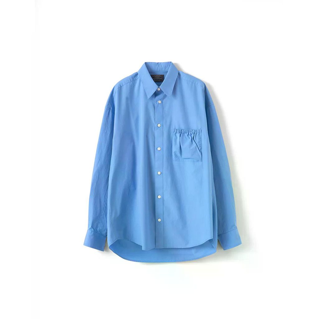 refomed WRIST PATCH SLOUCH SHIRT