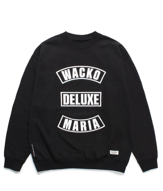 WACKO MARIA x DELUXE CREW BLACK