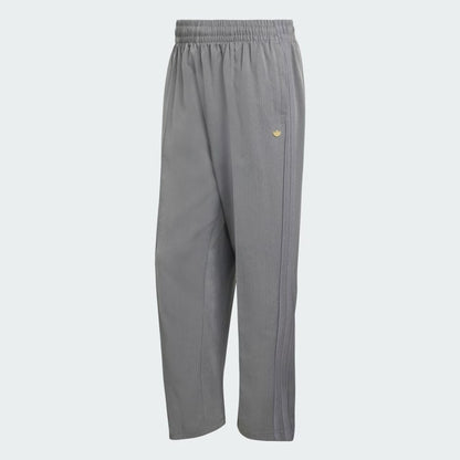 adidas Originals ファイヤーバード ルーズ ピンストライプ トラックパンツ（Grey Four）