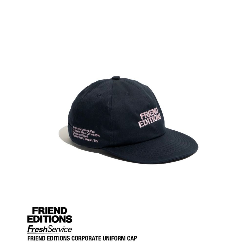 FreshService×FRIEND EDITIONS "FRIEND EDITIONS CORPORATE UNIFORM CAP"