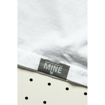 MINE MINE_DUCT TAPE T-SHIRT/WHITE LABEL
