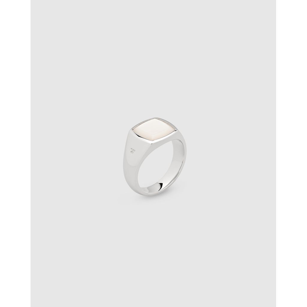 TOM WOOD Kay Ring White MOP 101283