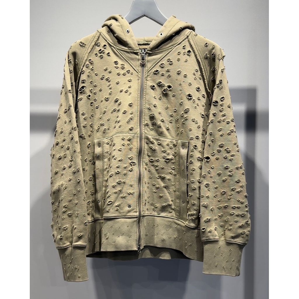 FAF Dameged Zip up Hoodie