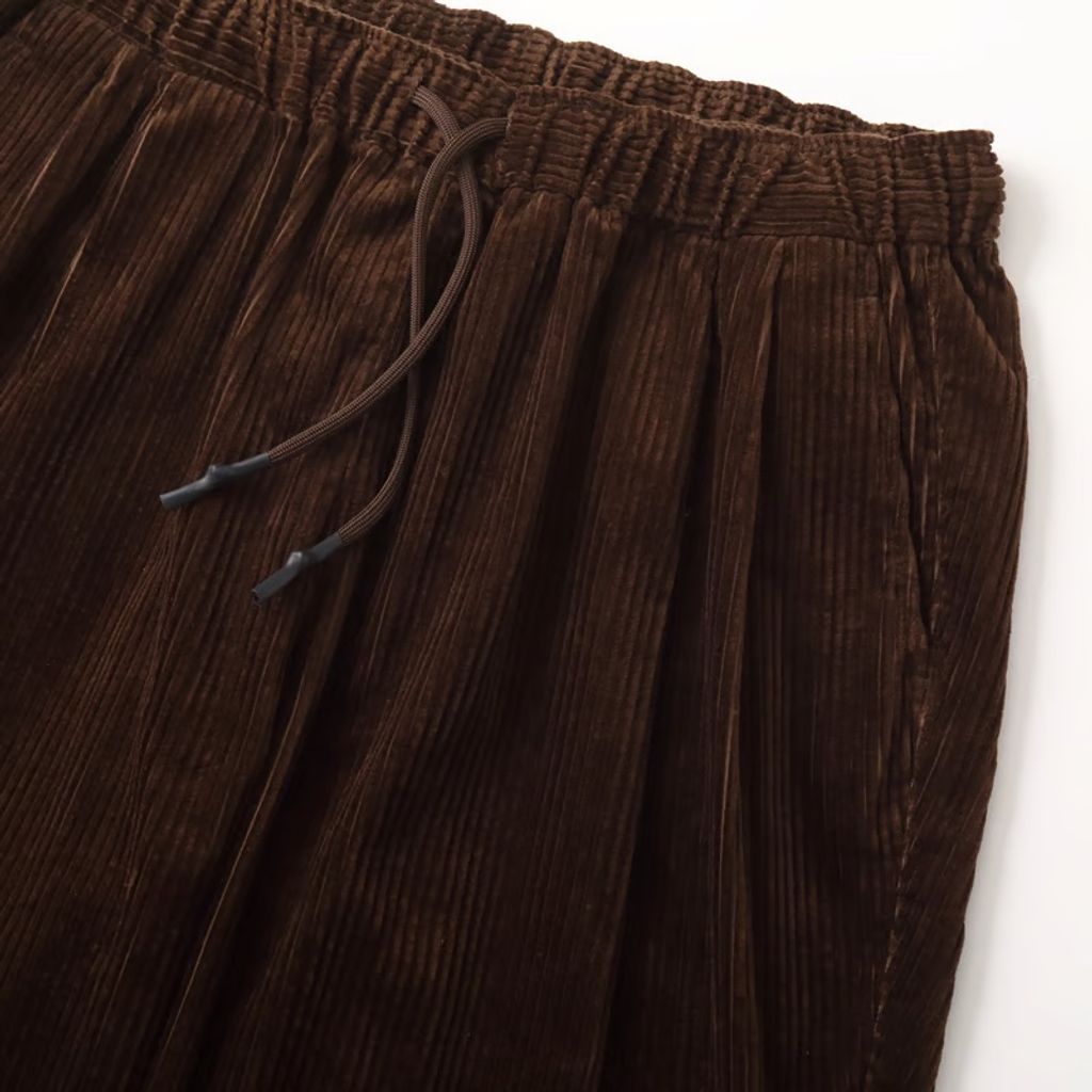 S.F.C WIDE TWO TUCK PANTS (CORDUROY) 【SFCFW24P05】