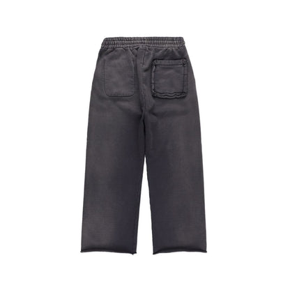 BOW WOW WEATHERED SWEAT PANTS - EGGPLANT