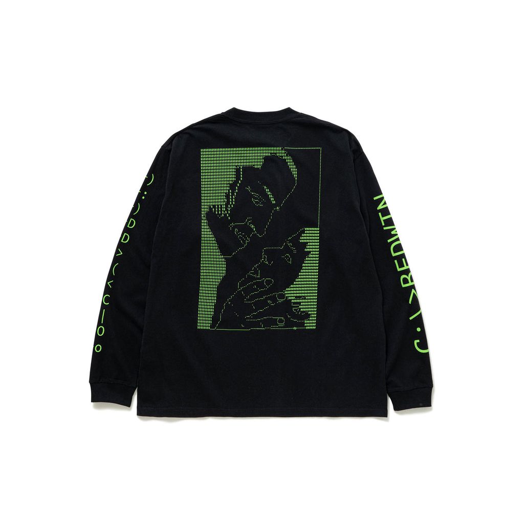 BEDWIN & THE HEARTBREAKERS L/S PRINTED TEE "JAH"